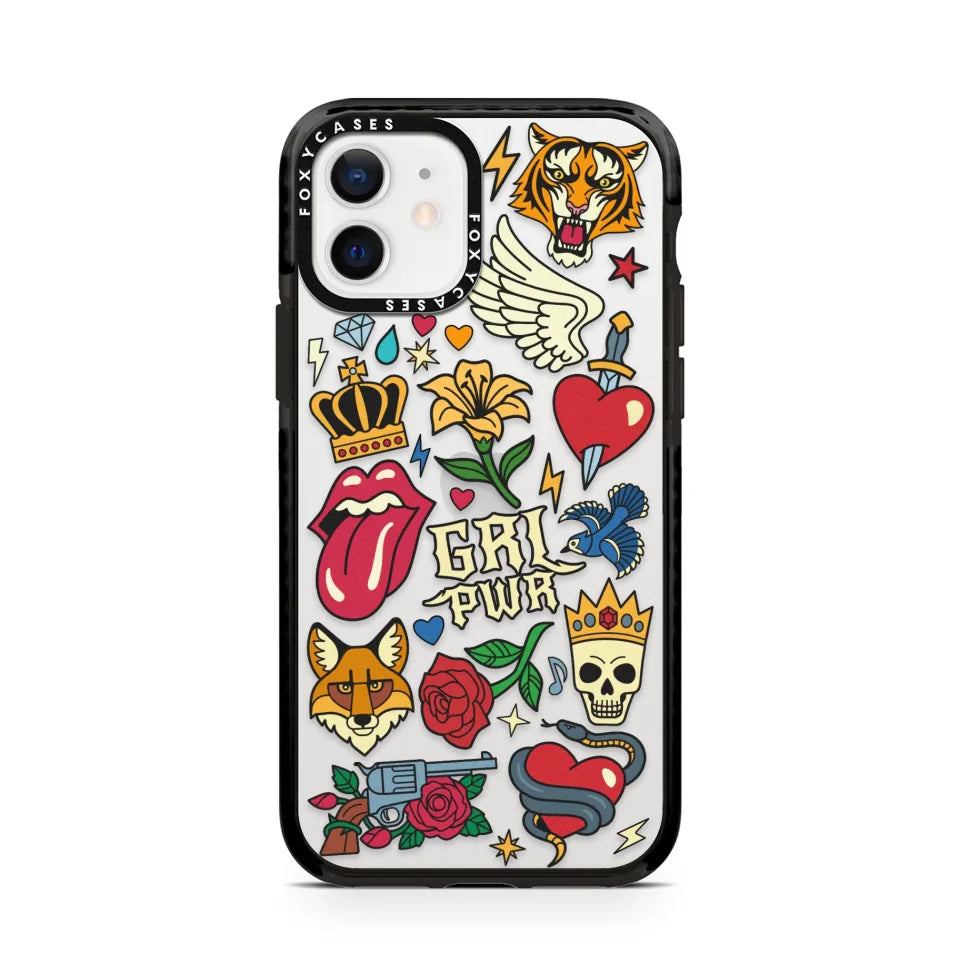 iPhone 12 Impact Case Black