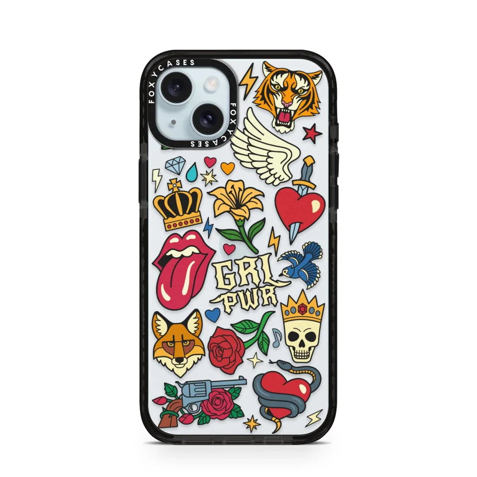 iPhone 15 Plus Impact Case Black