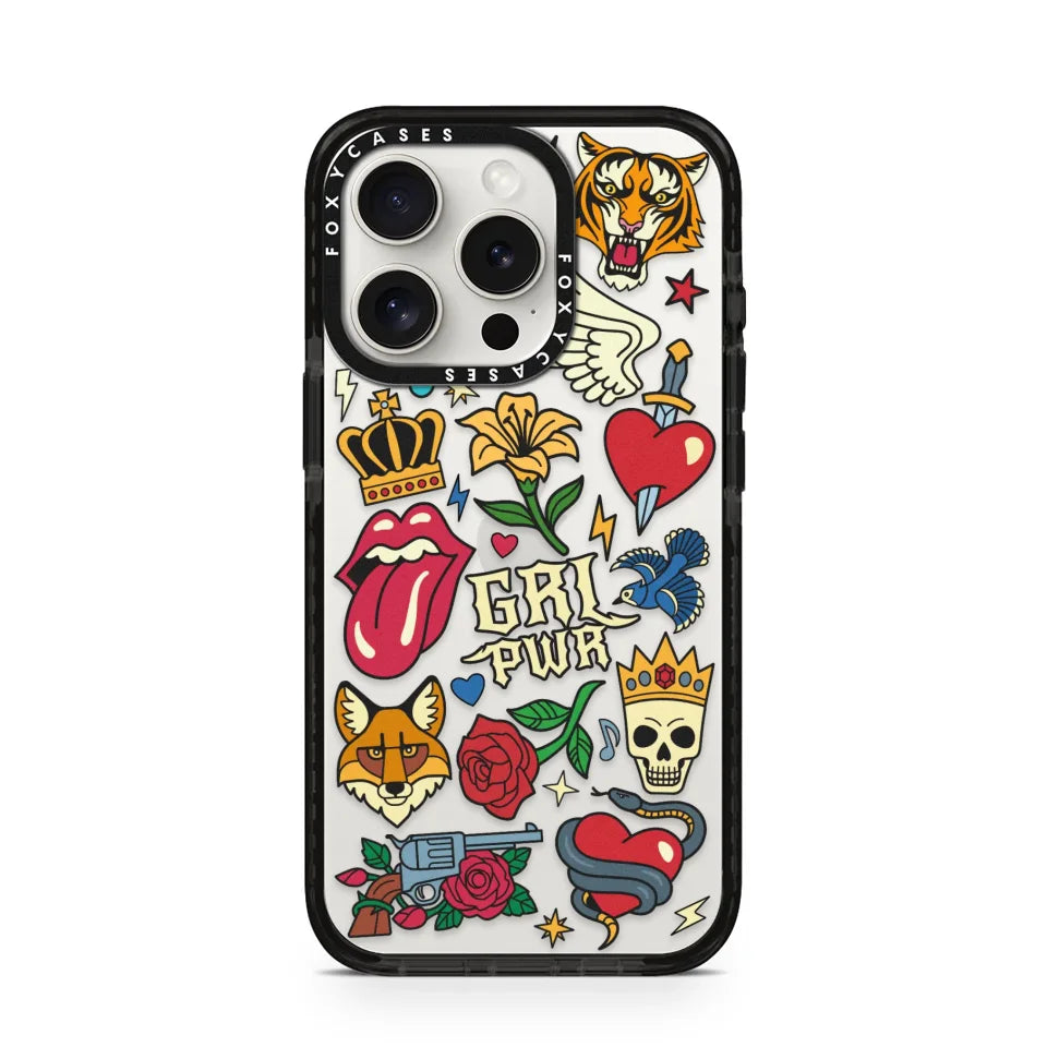 iPhone 15 Pro Impact Case Black