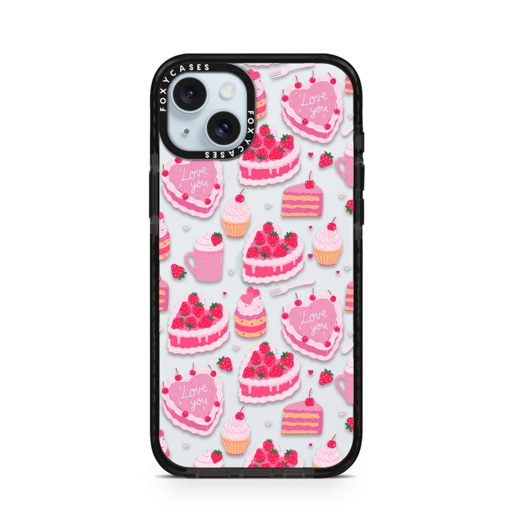 iPhone 15 Plus Impact Case Black