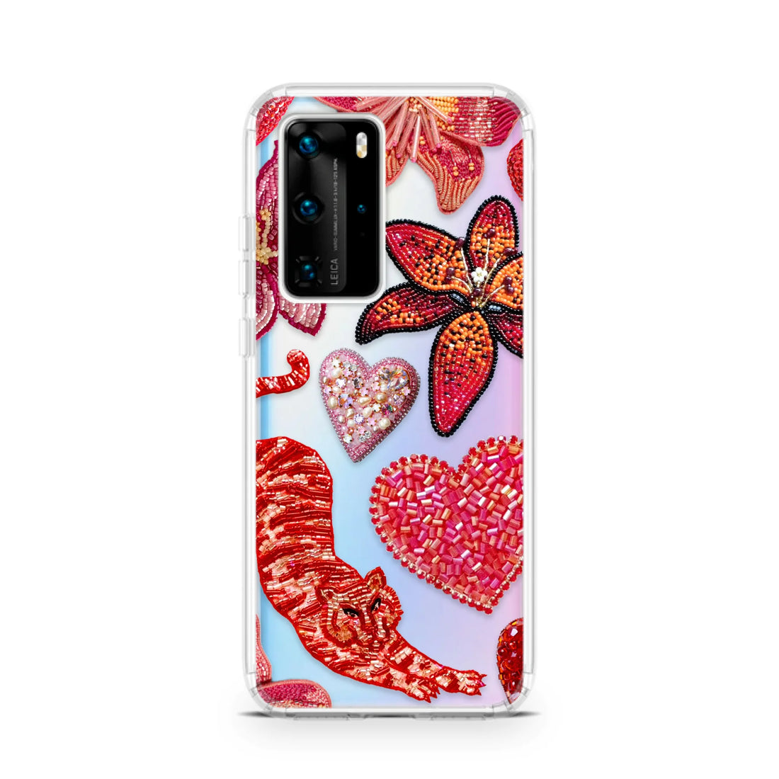 Tiger Lilium Embroidery