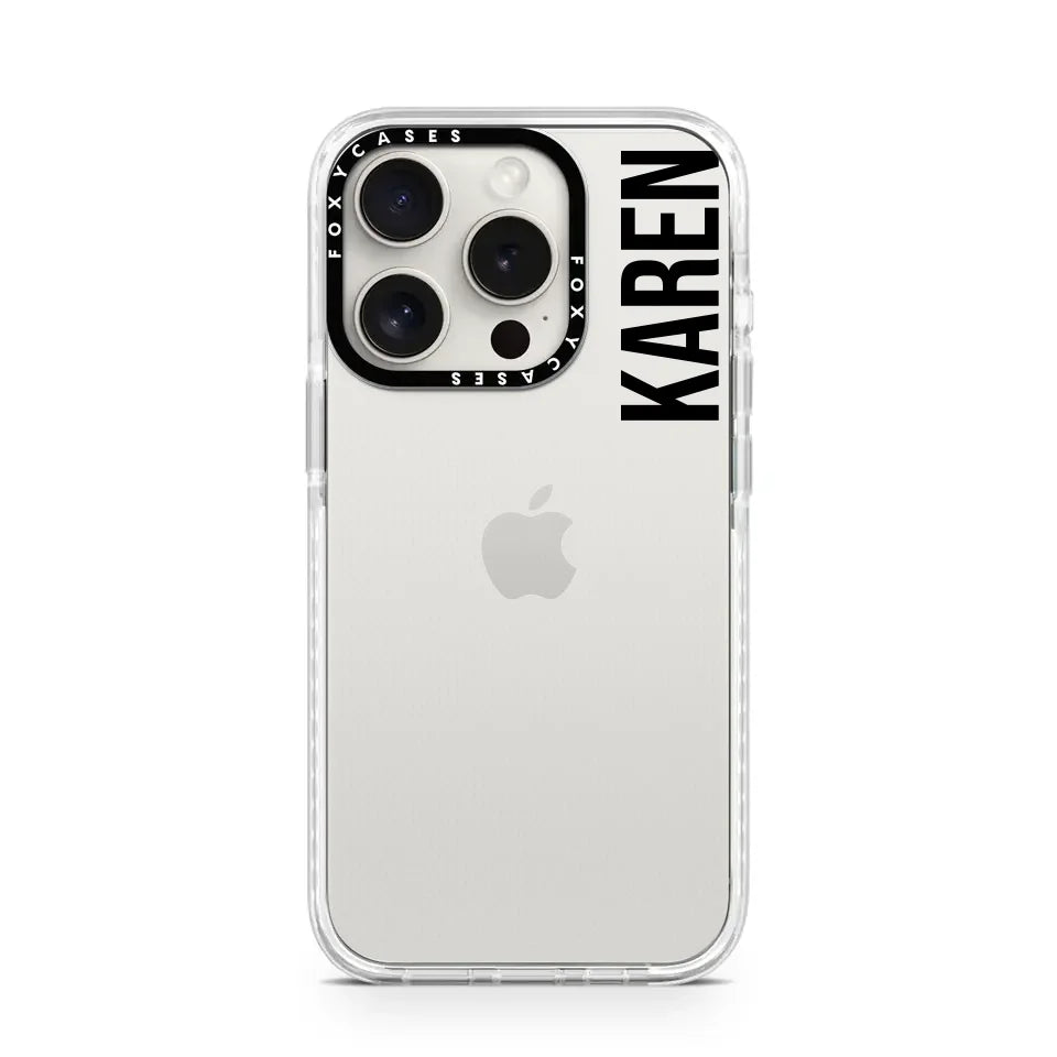 iPhone 15 Pro Impact Case White