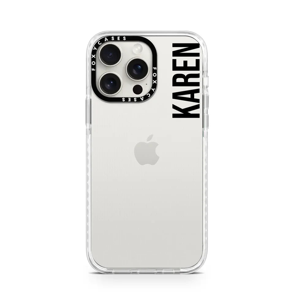 iPhone 15 Pro Max Impact Case White