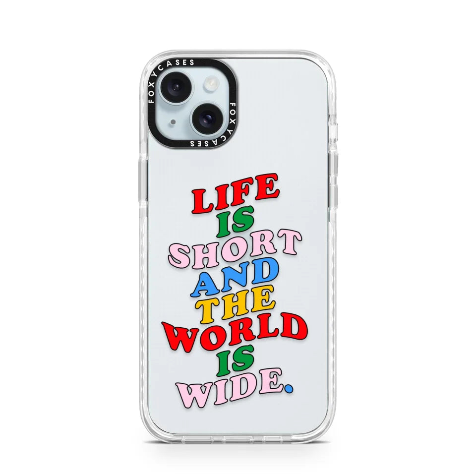 iPhone 15 Plus Impact Case White