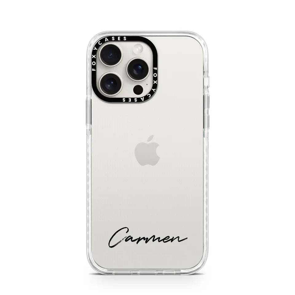 iPhone 15 Pro Max Impact Case White