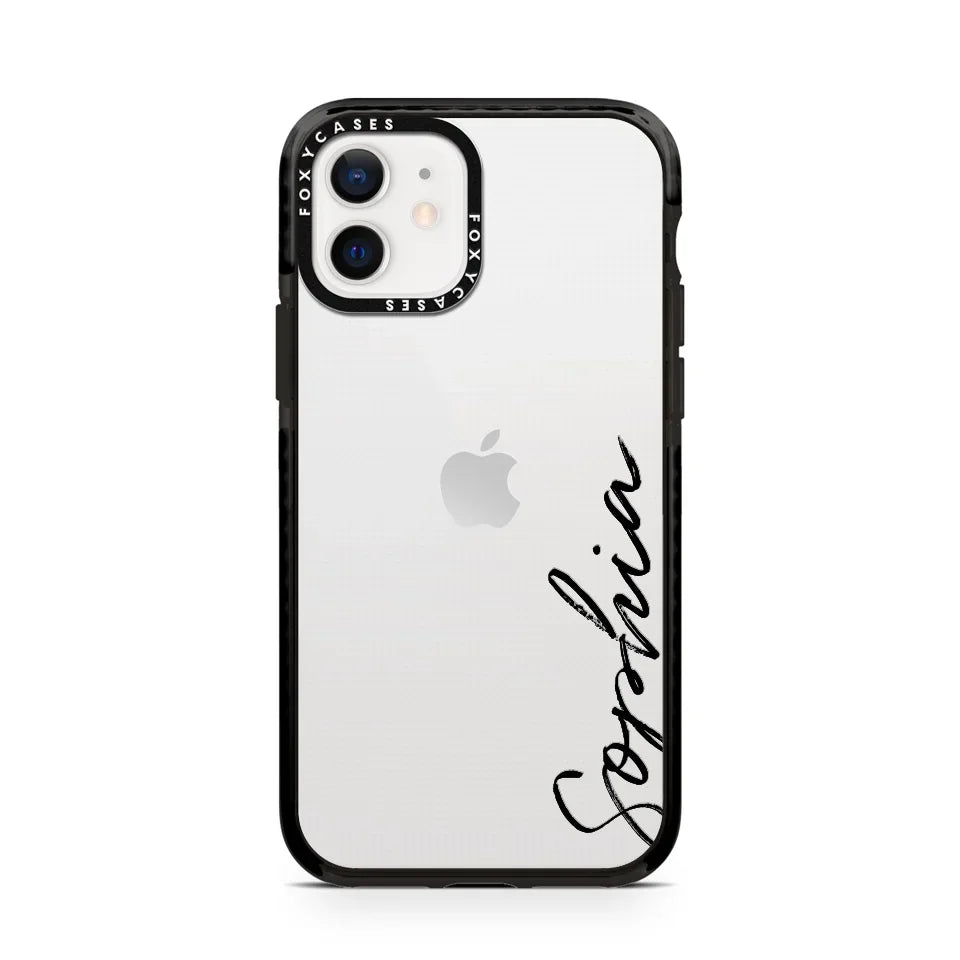 iPhone 12 Impact Case Black