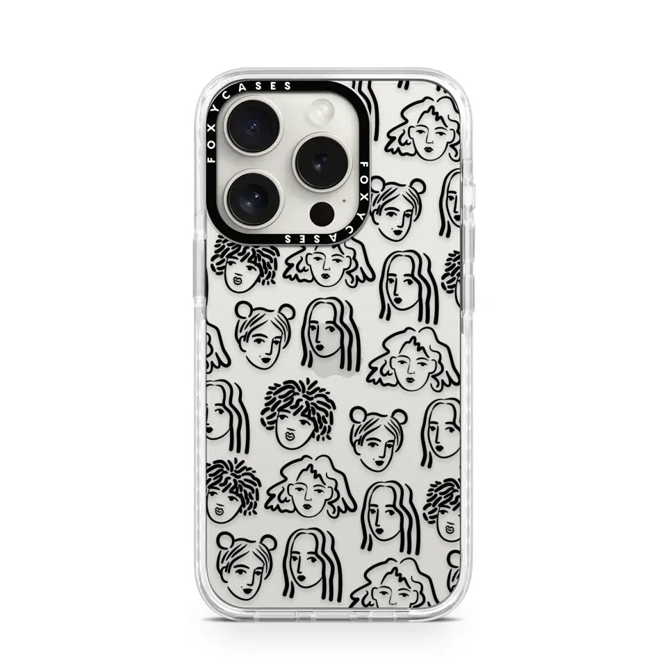 iPhone 15 Pro Impact Case White