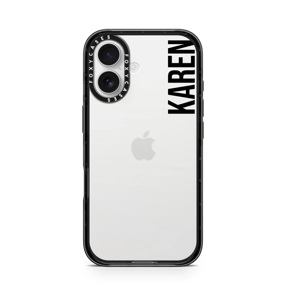 iPhone 16 Impact Case Black