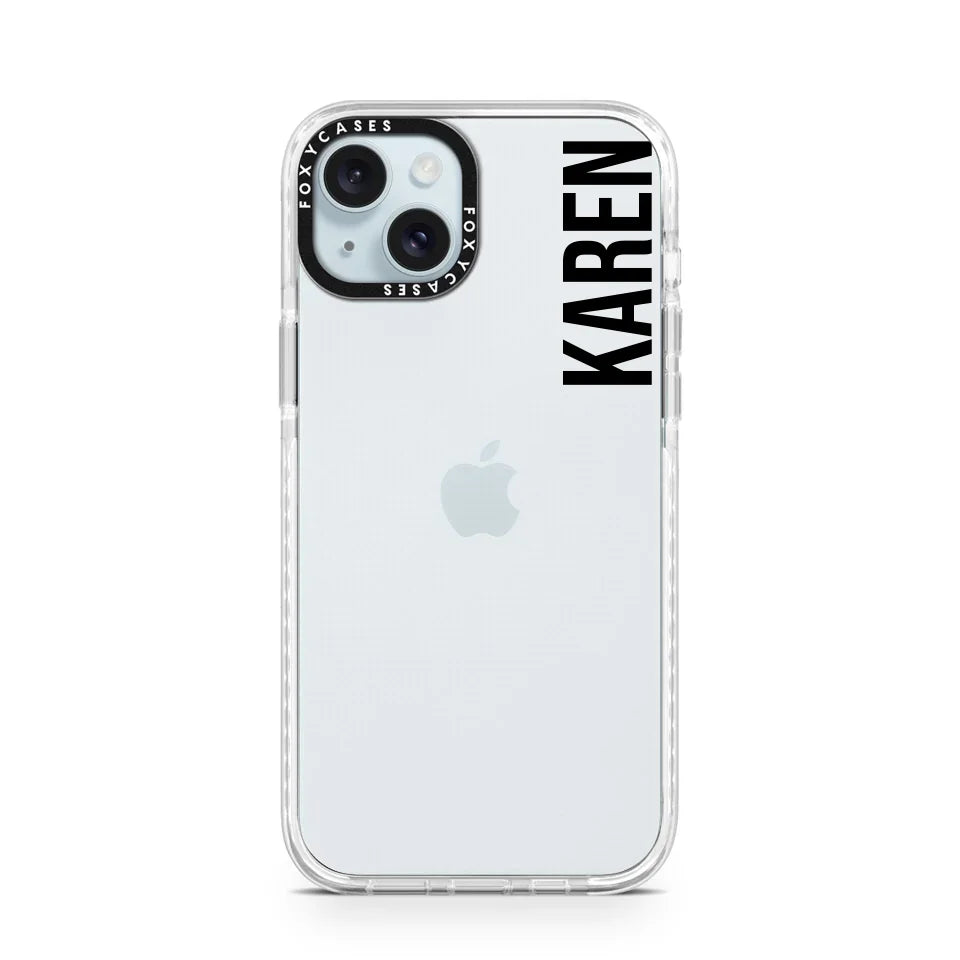 iPhone 15 Plus Impact Case White