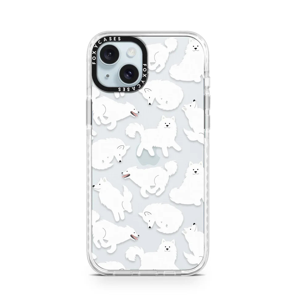 iPhone 15 Plus Impact Case White