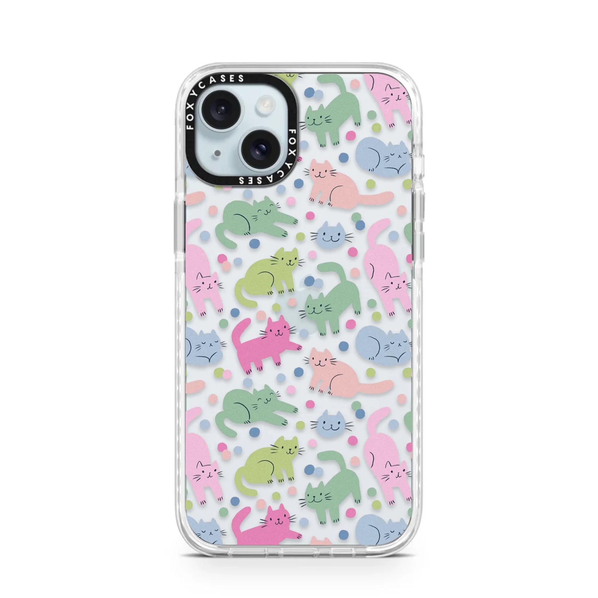 iPhone 15 Plus Impact Case White