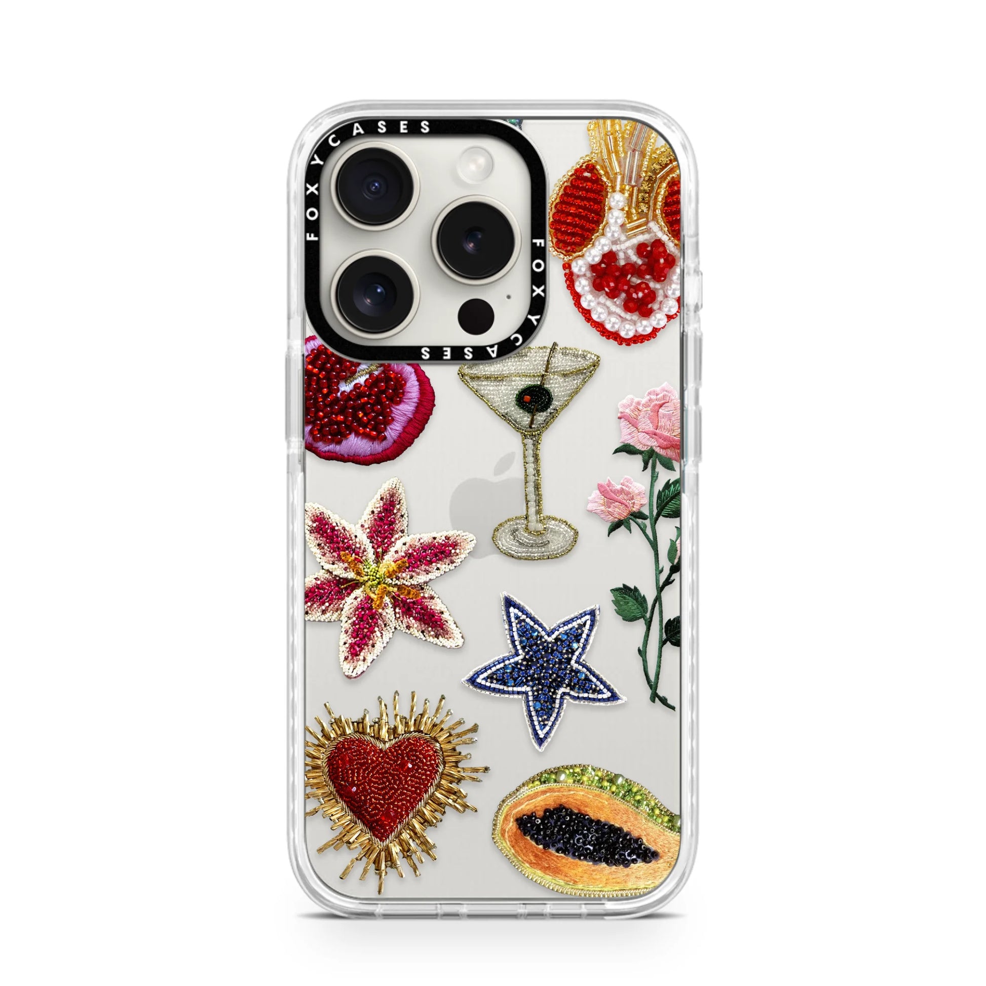 iPhone 15 Pro Impact Case White