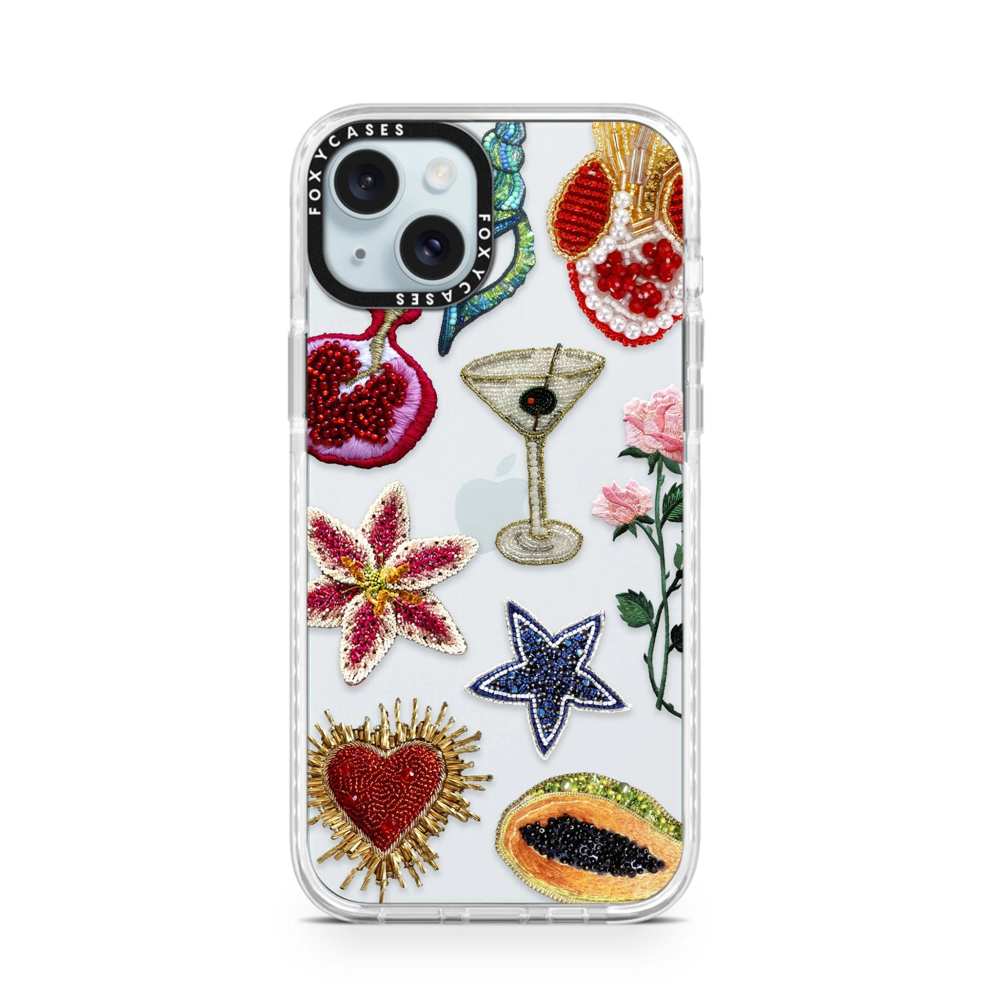 iPhone 15 Plus Impact Case White