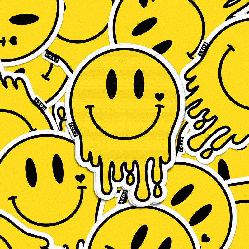 Acid Happy Face - Sticker