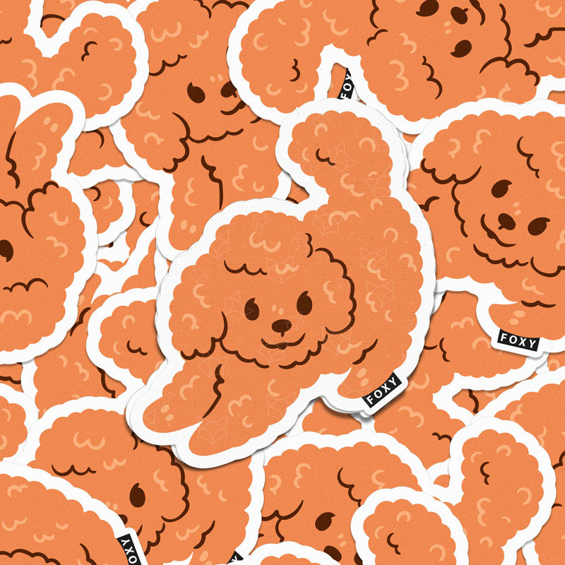 Choco Poodle - Sticker