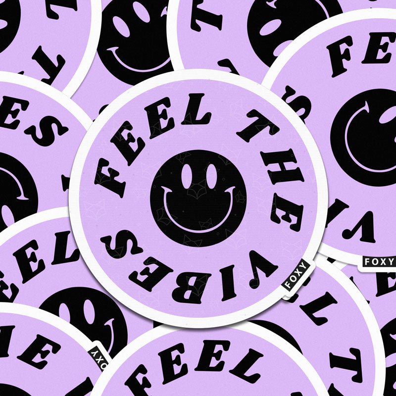 Feel The Vibes - Sticker