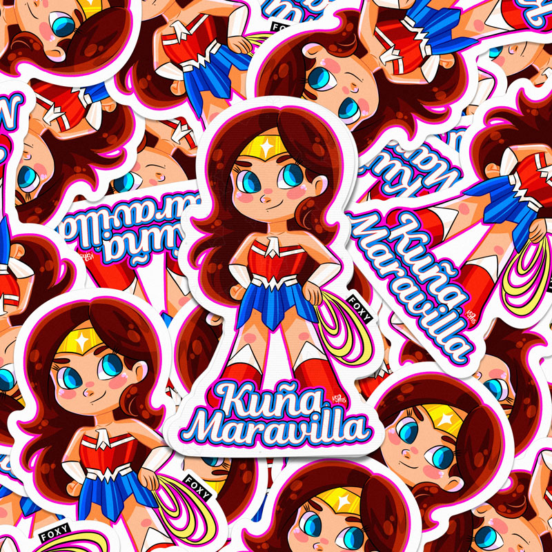 Kuña Maravilla - Sticker