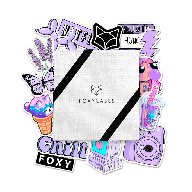 Sticker Note Lilac Lilac Stickers Pack (Pack de 12)