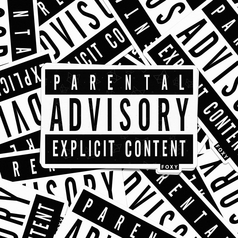 Parental Advisory - Sticker