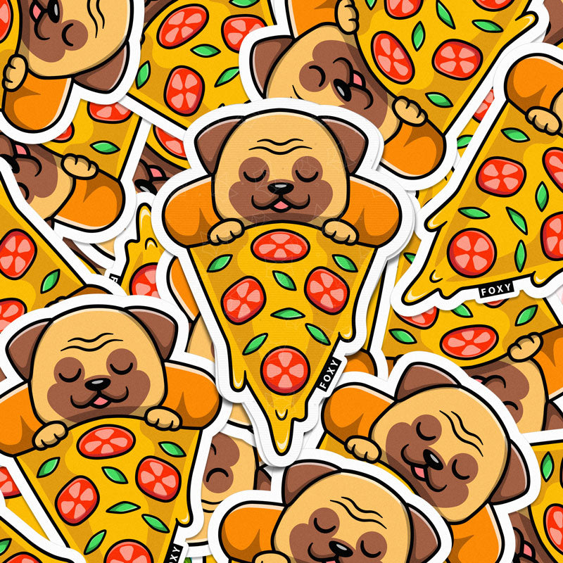 Pizza Dog - Sticker