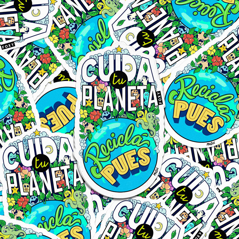 Recicla Pues - Sticker