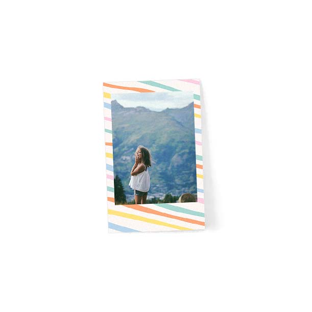 Instant Photo Line Colorful Lines - Instant Photo